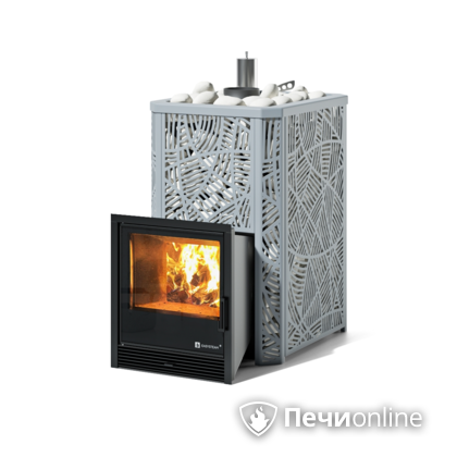 Дровяная печь-каменка ИзиСтим Ялта 25 (Модерн), AISI 321 в Щербинке